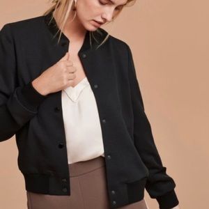 Aritzia Wilfred Poussin Bomber Jacket